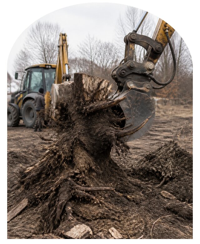 Корчевание деревьев в Магнитогорске по цене от 8793 р. | Метпроект-Мгн