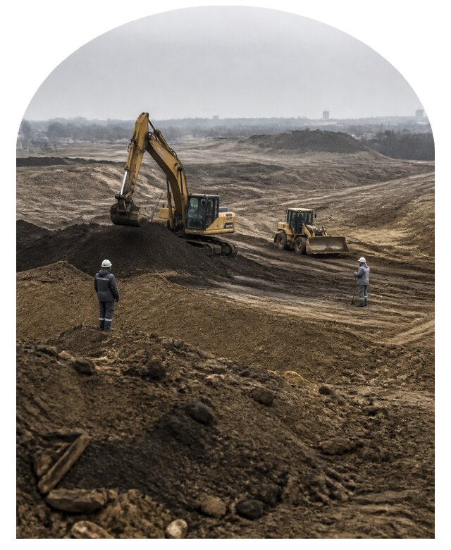 Рекультивация земель и восстановление участков в Магнитогорске